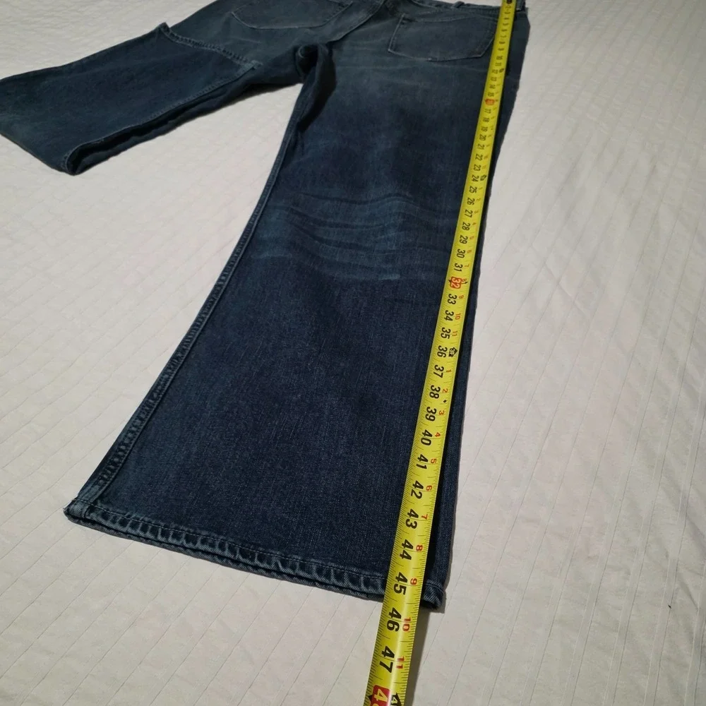 Banana Republic‎ Traveler Mens 40x34 Straight Fit Denim Jeans Blue